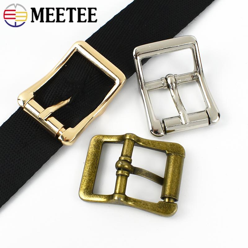 2/5Pcs 20/25/32mm Metal Belt Buckles Single Pin Buckle for Backpack Strap Dog Collar Adjuster Clasp Hook Leather Bag Accessories