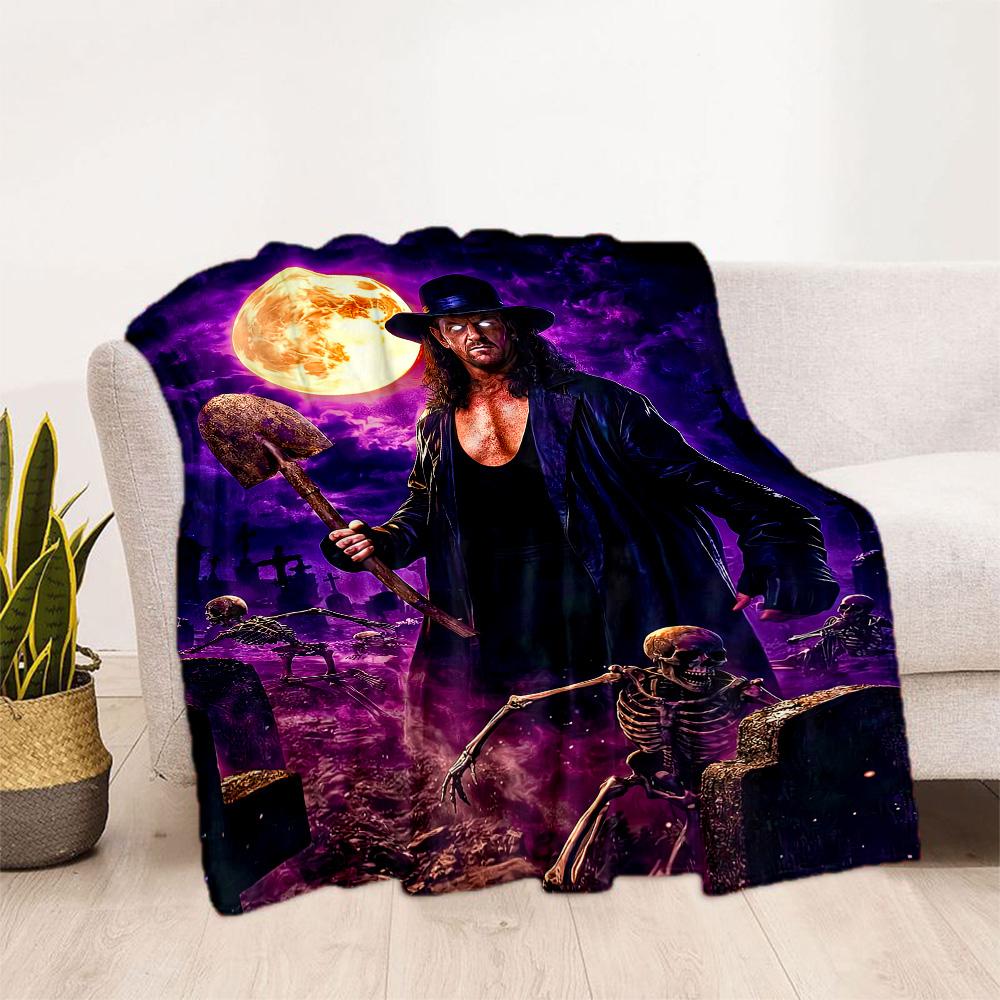 Undertaker1 Blankets are suitable for living rooms,making them an ideal choice for outdoor travel and gifts.