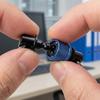 360 Degree Rotation Detachable Keychain Clip Retractable Key Chain  Hiking Accessories