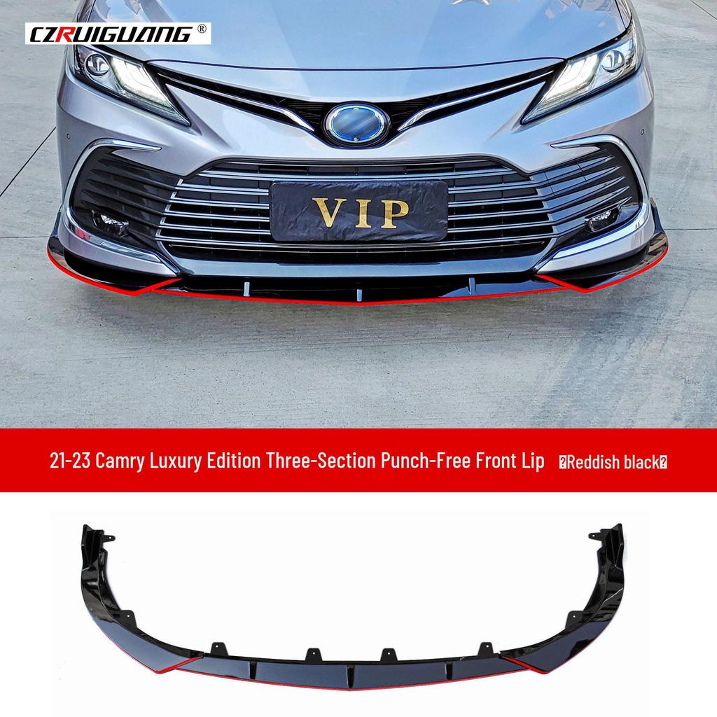 21-23 Toyota Camry Body Kit: Front Lip, Rear Corners, Top Spoiler, Side Skirts