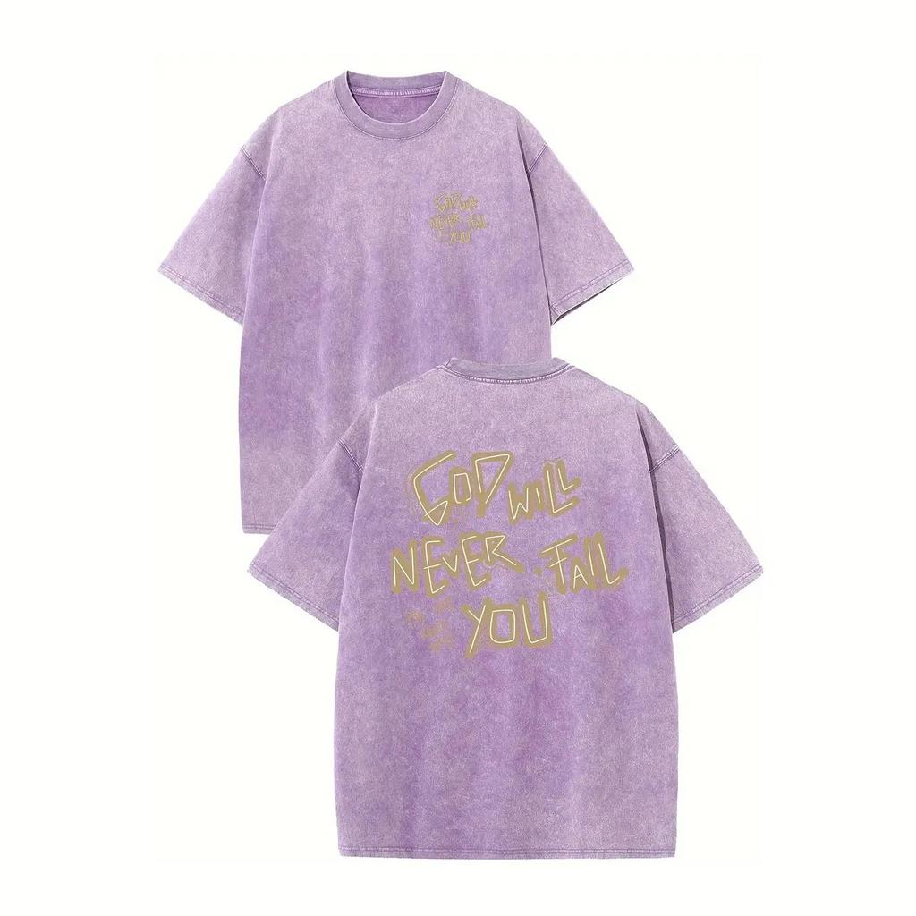 Тяжелые мужские выстиранные винтажные футболки оверсайз уличная панк-футболка женская харадзюку повседневная хлопковая футболка с коротким рукавом топ