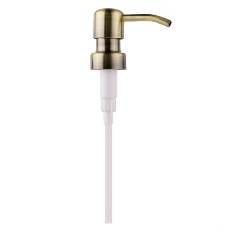 Metal Pump Head, Lotion Pump Head Stainless Steel Nozzle Multiple Colors, Convenient For Home Bathroom Free Ship