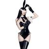 Bunny Girl Maid Clothes Apron Black Halloween Costume Open Chest Sexy Cosplay Reverse Bunny Exposed Shoulder Bow Tie Extremely Sexy Erotic Cute