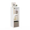 Furinno Bookshelf Color Box Storage Cabinet Peli Series White 3 X 1 Tier Width 31 X Height 91 X Depth 29cm Japanese Import [Regular Product]