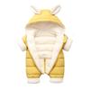 Baby Boys Girls Cotton Romper Winter Snowsuit Warm Down Jumpsuit Windproof Puffer Romper