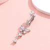 Zircon Clip on Belly Button Non Piercing Belly Button Rings Navel Rings  Fashion Accessory
