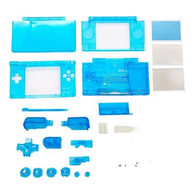 Запасной корпус для консоли NDSL Внешняя оболочка для игровой консоли DS Lite Передняя крышка Корпус аккумулятора Набор кнопок Ударопрочный Пылезащитный