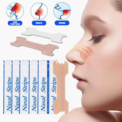 10/30/50/60/90/100 шт. Дыхательные назальные полоски Полоски против храпа Лучше облегчают заложенность носа Решают проблему со сном Лучшее вспомогательное устройство