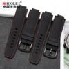 Для часов TIMEX Ремешок из силикона 24-16 мм Мужской Компас T2N721 T2N720 T2n739 TW2T76500 TW2T76300 Резиновый ремешок для часов Мягкий браслет