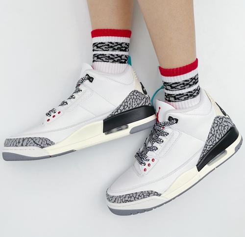 Air Jordan 3 Retro Mid Белый Цемент Reimagined Jordan 3 AJ3 DM0967-100
