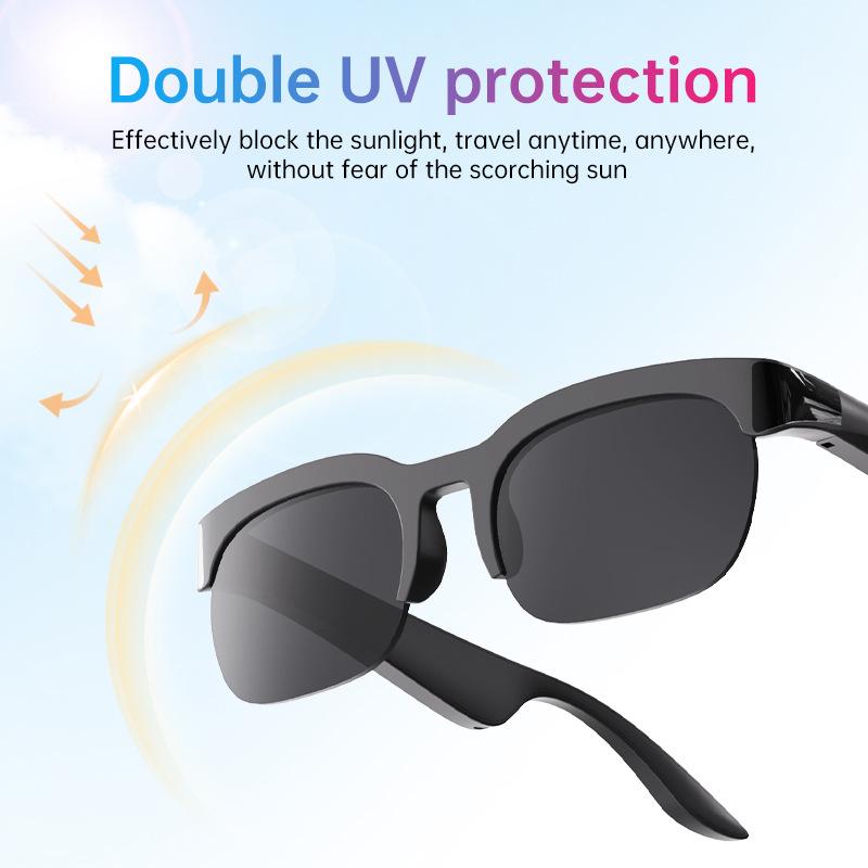 XG89 Smart Translation Bluetooth Glasses Outdoor Polarized Sunglasses Advanced UV Protection Sunglasses