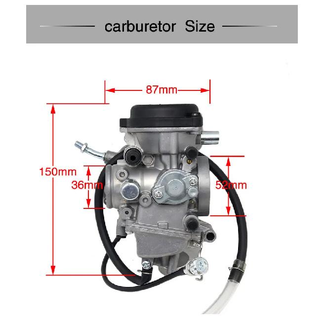 33мм карбюратор PD33J для мотоцикла, карбюратор двигателя квадроцикла для Yamaha KODIAK 450 Wolverine YFM350 YFM400 YFM450 4X4 350 для Kawasaki KFX400