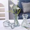 Pastoral Glass Vase Minimalist Money Bag Dry Flower Vase Hydroponic Flower Vase Retro Home Atmosphere Decoration Ornament
