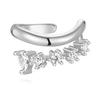 AIDE 1pcs 925 Silver Zircon Earring For Women Chain Cuffs Earring Pendientes Brincos Aretes Fine Jewelry Party Gifts