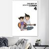 Detective Conan Anime Poster Prints Wall Decals Sticker Pictures Living Room Home Decoration