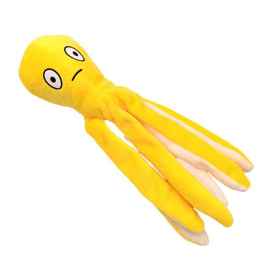 Игрушка для кошки Осьминог с пищалкой Пушистое щупальце Дразнилка Игрушка для кусания Устойчивая к жеванию игрушка Осьминог Интерактивная игрушка для питомца для кошек