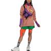 adidas X Stella McCartney Толстовки Унисекс Красно-коричневые С круглым вырезом Умеренный Обычный IB5887