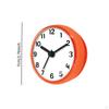 Compact And Waterproof Digital Wall Clock with Easy-to-attach Suction Cup Silent Battery, Made