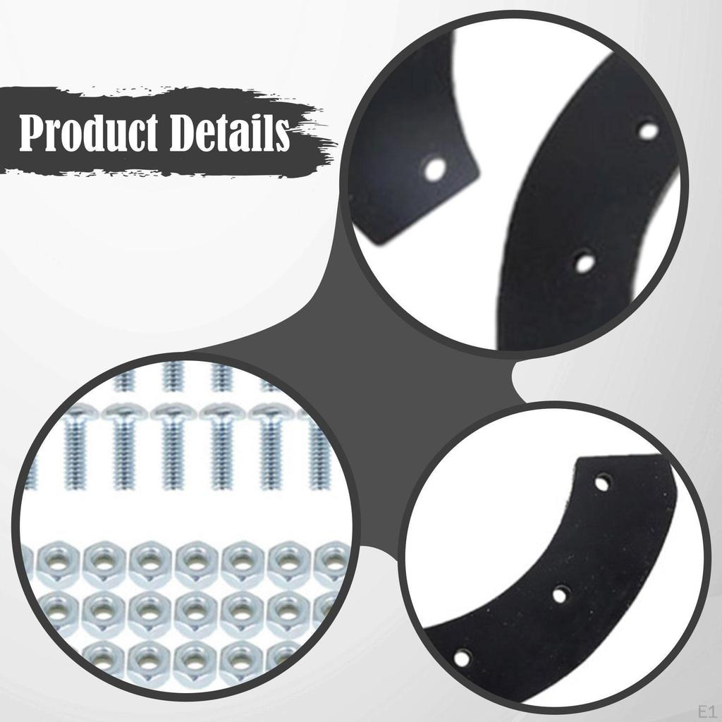 302565MA 327072MA Rubber Paddle Set Professional Lightweight Repair Parts Sturdy Portable Components