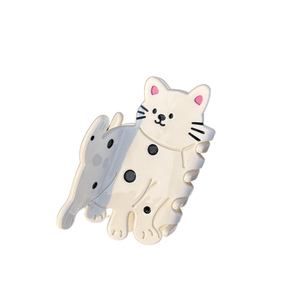 Acetic Acid Acetate Cat Hair Claw Bow Animal Hair Clip Fashion Chick Shark Clip Friends