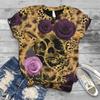 2021 New Pattern Women Tshirt Ladies Short-sleeved Top T Shirt Cute Butterfly 3D Printing Tee Plus Size