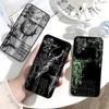 Готический Кибер-Сигил Крест Чехол для Телефона Для Samsung S25,S24,S21,S22,S23,S30,Ultra,S20,Plus,Fe,Lite,Note,10 Черный Мягкий Чехол
