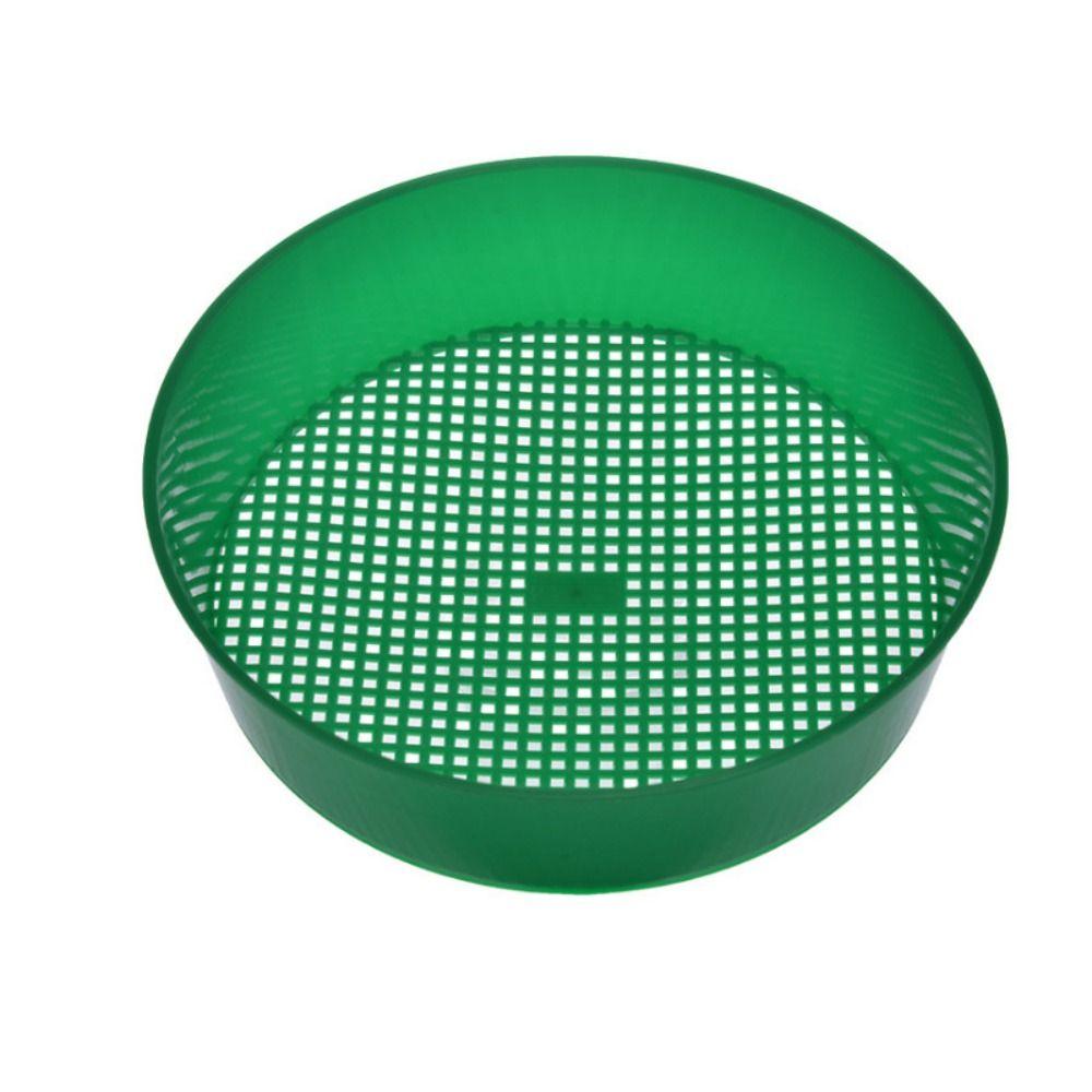 Plastic Soil Sieve Green Rock Sifter Gardening Tool Garden Sieve  Home Planting