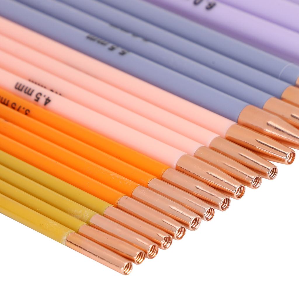 13 Pairs Interchangeable Knitting Needles Set, Different Sizes Circular Knitting Needles