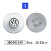 Для VW Volkswagen Jetta MK5 Golf 4 шт. Логотип автомобиля Колпачки ступицы Заглушки ступицы Значок для Volkswagen VW 3B0601149 1J0601149B C546K164 CWT1