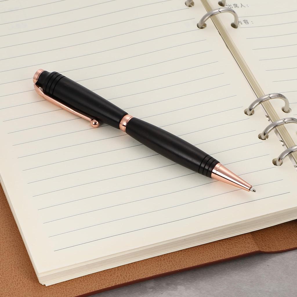 [AlistaVolare] Foresta Rosato Wooden Ballpoint Pen (Ebony)