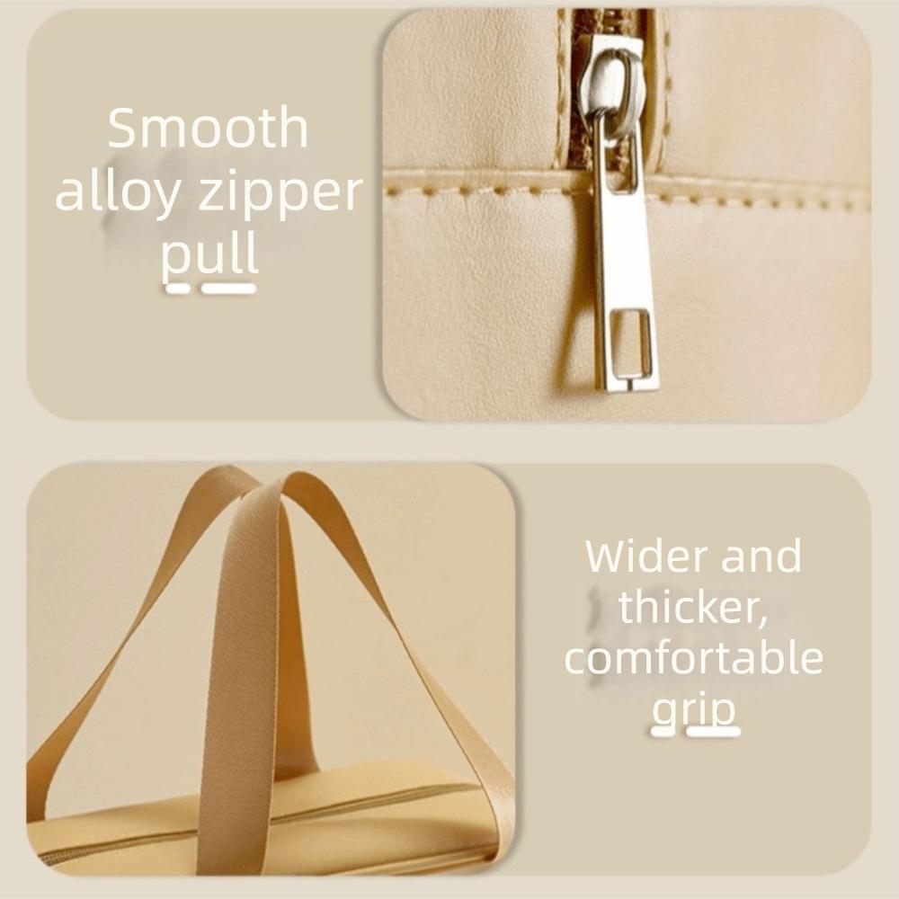 Portable Transparent Wash Bag Waterproof Travel Makeup Case Large Capacity Cosmetic Bag Bathing