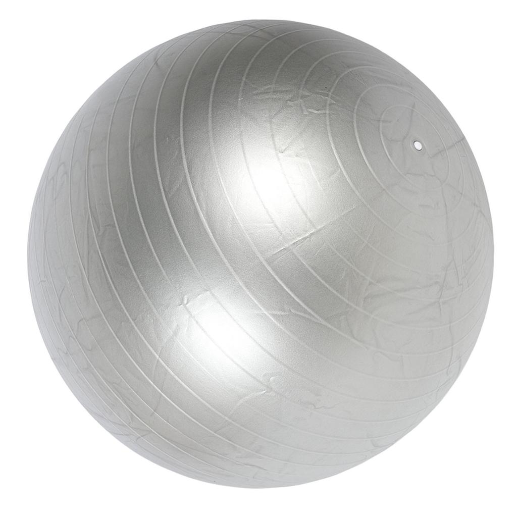 29,5 дюйма Мяч для упражнений ПВХ Серый Грузоподъемность 330,7 фунта Утолщенный Нескользящий Фитнес-мяч с Быстрым Насосом для Баланса Беременности