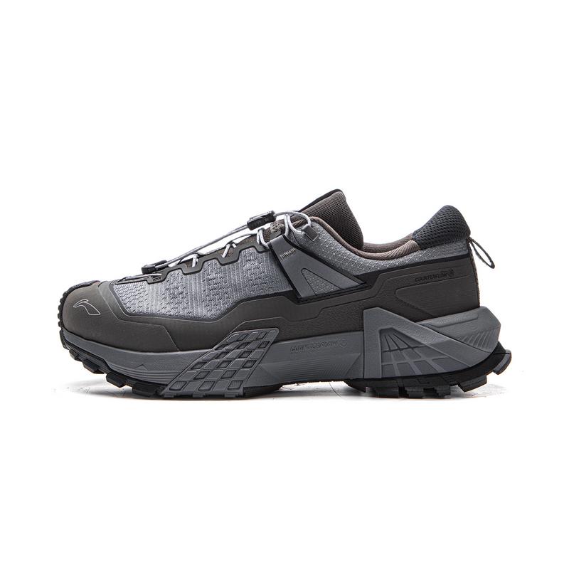 Li Ning Outdoor CF Tracing, Xingchuan Pro Амортизация Скользкие Устойчивые к истиранию Термостойкие Низкие Треккинговые Ботинки AHTU017-17