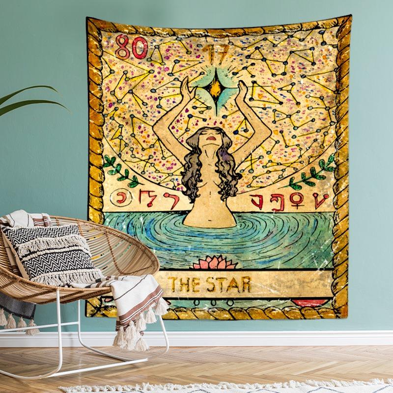 Ретро настенный узор гобелен украшение для дома гобелен офис гостиная гобелен