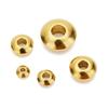20-50Pcs 4mm 5mm 6mm 8mm Stainless Steel Round Flat Rondelle Spacer Beads DIY Charms Abaci Beads for Jewelry Making Findings