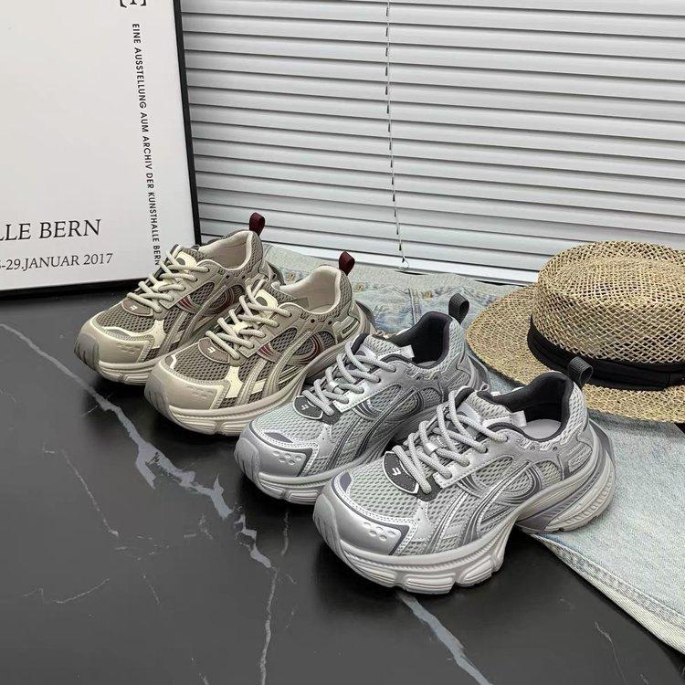 Деконструкция~ Толстоподошвенные увеличивающие рост повседневные кроссовки для папы 2025 новые универсальные кроссовки кроссовки для папы женская повседневная обувь