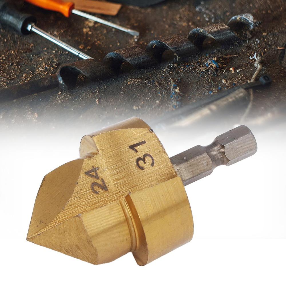24-31mm Blade Diameter Stepped Drill Bit 1/4 Inch Shank Hole Opening Drill Water Pipe Drilling