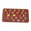 English Letters Number Silicone Mold Alphabet Fondant Cake Decorating Tools Chocolate Cupcake Mold K