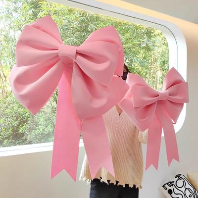 75/100СМ Гигантский Бант ЕВА Большой Бант из Губки Бумажный DIY Набор Материалов Ручной Работы для Свадебной Арки Свадебной Вечеринки Рождественский Декор Реквизит