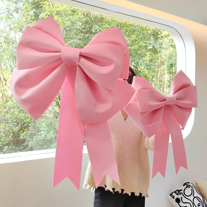 75/100СМ Гигантский Бант ЕВА Большой Бант из Губки Бумажный DIY Набор Материалов Ручной Работы для Свадебной Арки Свадебной Вечеринки Рождественский Декор Реквизит