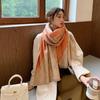 Premium Faux Cashmere Jacquard Scarf Shawl