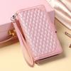 Zipper Wallet Flip Cover For iPhone 16 Pro Max 15 Plus 14 13 12 Pro 11 X XR XS 7 8 Plus SE 2022 SE 2020 Multi Card Slot Cover