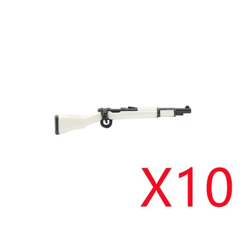 5 СМ Вторая мировая война Военные строительные блоки Американские Немецкие Советские Фигурки солдат Оружие Аксессуары Пистолеты Пистолет Снайперский ремень Мини-кирпичики MOC