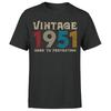 Классическая винтажная футболка 1951-1999 Unisex - День рождения, Подарок, Ретро