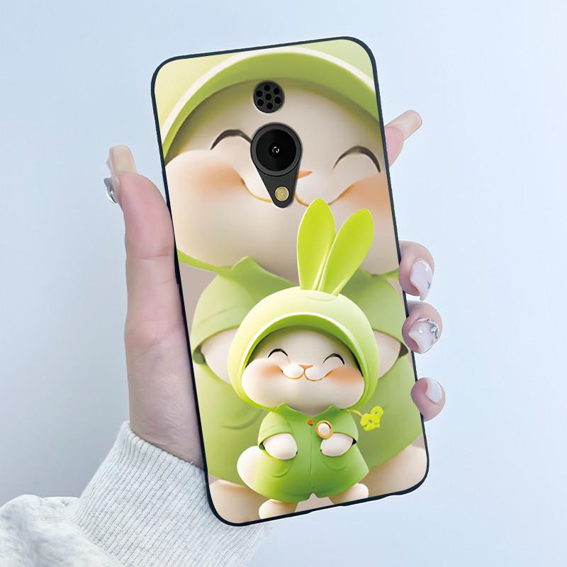 Корпус Для Nokia 150 2G 2023 TA-1582 Чехол Эстетичный Роскошный Милый Крутой Мальчики Девочки Черный Матовый Мягкий ТПУ Полностью Защитная Задняя Крышка