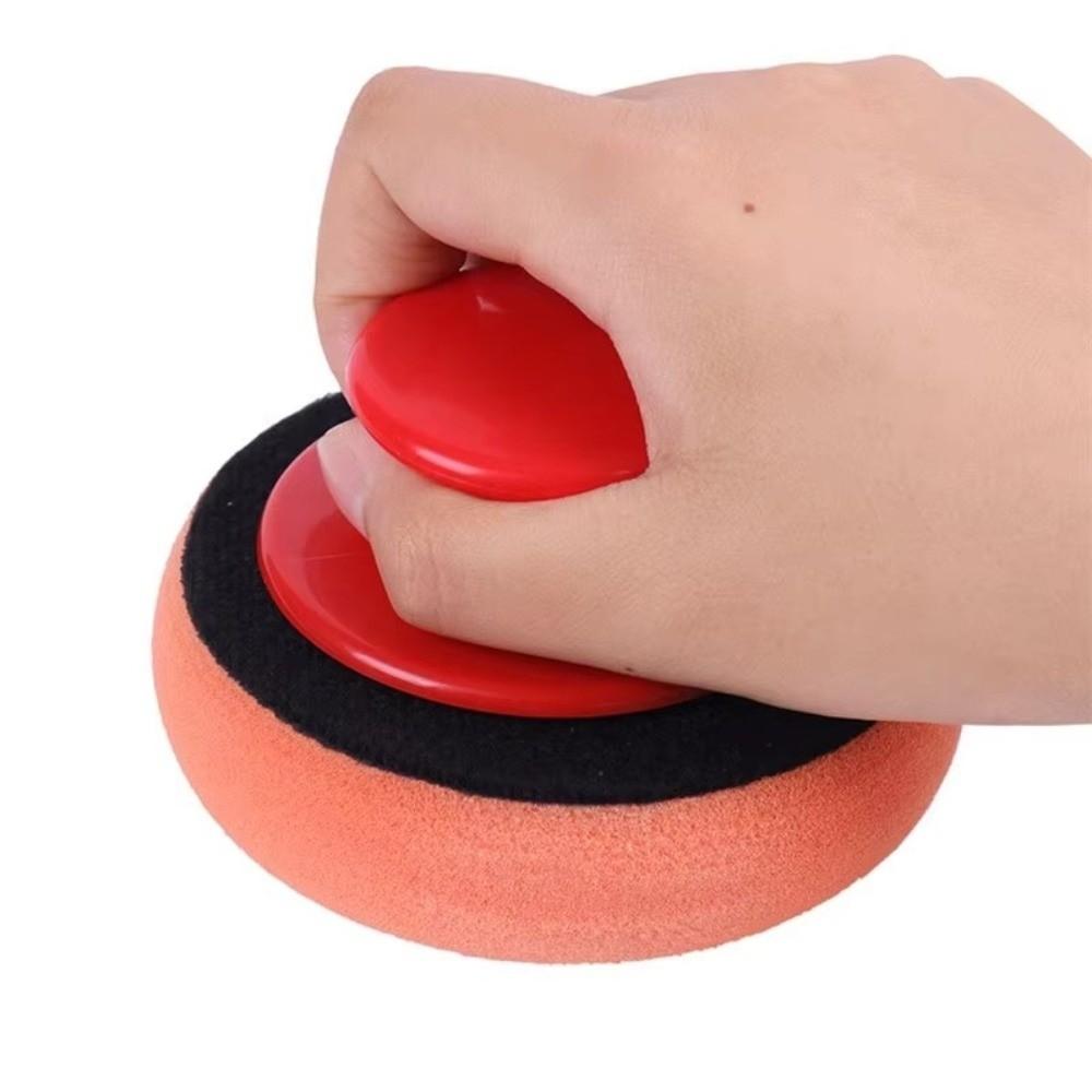 6Pcs Car-Styling Car Cleaning Cloth Polisher Car Wax Applicator Car Wax Wash Polish Pad Polish Tool