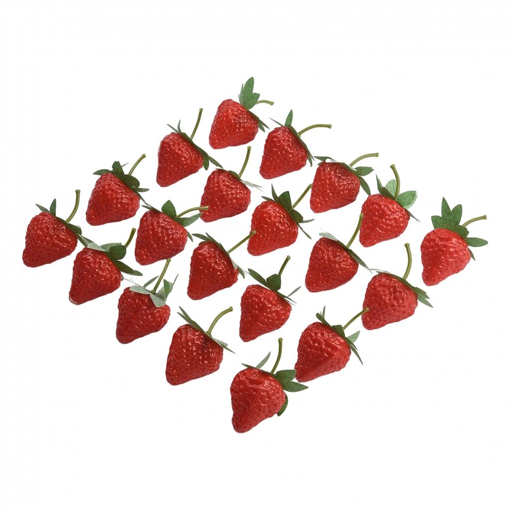 Strawberry Fake Strawberry 3.6*3cm/1.4*1.2in Foods Decor