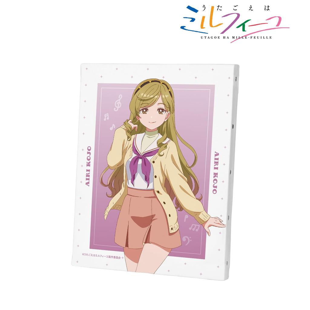TV anime wa Airi canvas board "Utagoe Mille-feuille"