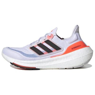 UltraBoost Light White Solar Red Женские кроссовки Cloud-White Core-Black HQ6353