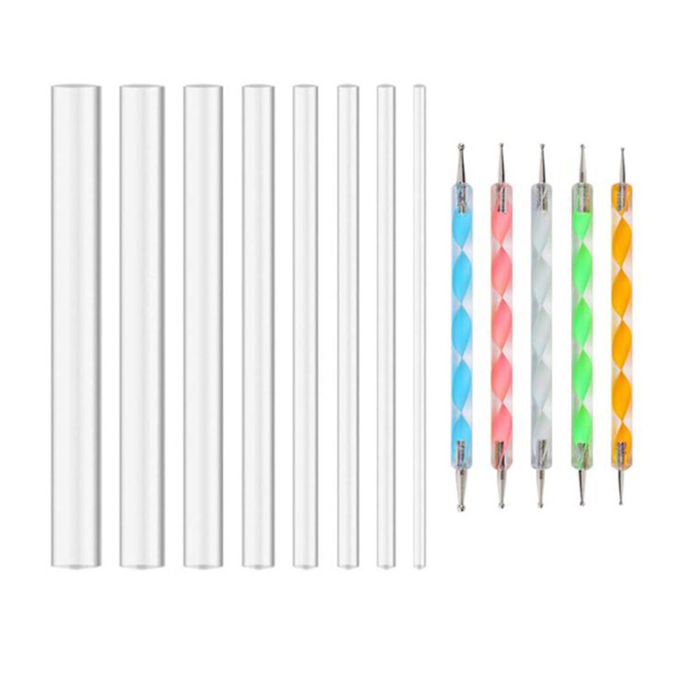 19 Piece Mandala Dotting Tools DIY Painting Stencils Ball Stylus Palette Paint Brushes Multifunction Embossing Dot Kit for Canvas Rocks Coloring Dra
